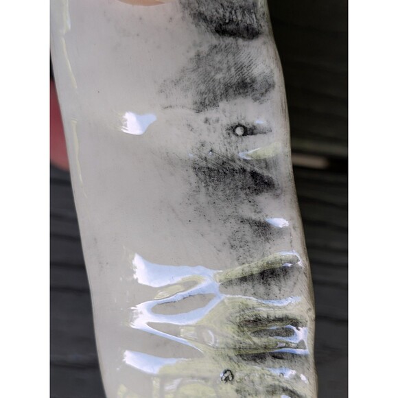 Ucagco Ceramics Japan Antq Vtg Pink Gray Gold Bird Trinket Vanity Cig Box MCM - Picture 8 of 14